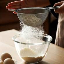 1/3 件不锈钢网状过滤器套装，不带电厨房用具，用于果汁、面粉、茶、豆浆过滤