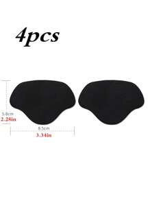4-10pcs Shoe Lining Adhesive Pads, Self-Adhesive Shoe Heel Protector Patch For Sports Shoes, High Heels, All Types Of Shoes, Washable And Non-Damaging