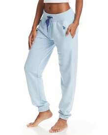 U.S. Polo Assn. Womens Sweatpants Joggers, French Terry Lounge Pants For Women - Cây thạch nam Yonder xanh - Xem 1