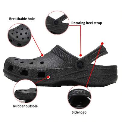 Crocs Giày nam, giày nữ, giày thể thao, giày đi biển, dép xăng đan thoải mái và thoáng khí, dép lê, guốc 205942-0WH