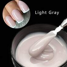 Jillnails 100克/50克 美甲延长胶 自流平延长胶 闪光亮片霓虹自然妆效 乳白色粉色美甲延长塑形 自流平中性胶 需使用UV/LED灯固化 - 彩色 - 查看 26