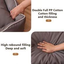 Waterproof Dog Bed 600D Oxford Pet Dogs Beds For All Seasons Thickened PP Cotton Filling Bite-Resistant Pet Mat Dog Accessories