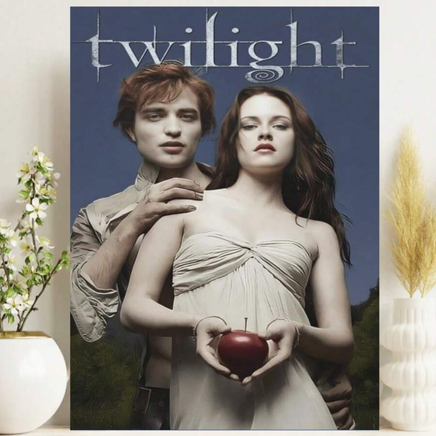 Framed Wall Art Canvas Poster Twilight Movie Home Decorations - Đã đóng khung - Xem 1
