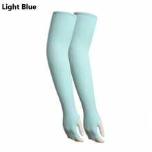 2 piezas de mangas deportivas para brazos, protección solar UV, cubierta para manos refrescante, calentador para running, pesca y ciclismo