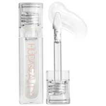 HUDA BEAUTY Lip Gloss Plumper For Fenty Beauty High-Shine Non-Sticky Formula With Vitamin E Lip Filler Effect & Hydrating Gloss 0.13 Oz/3.9 ML-Faux Filler Shiny Non-Sticky Lip Gloss-Size 0.13 Oz / 3.9 ML - Glassy - 查看 3