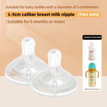 5cm Caliber Transparent Pacifier - White - View 9