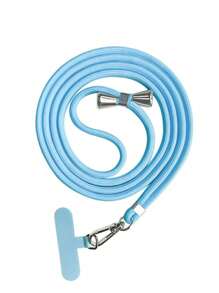 1 stuk 6 mm multifunctionele lanyard - polyester, geschikt voor telefoon, sleutelhanger, camera en buitenuitrusting, wordt geleverd met willekeurige metalen haak cadeaus voor moeder, familie, vrienden, verjaardagen, feestdagen telefooncharme, telefoonketting