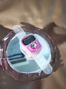 1 pieza Contador electrónico LCD de 5 dígitos con pantalla numérica, contador de dedos compacto, adecuado para entrenamiento deportivo - Multicolor - Ver 4