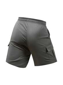 男士休闲工装短裤，户外运动宽松百慕大短裤