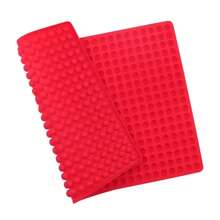 Chocolate Ball Mold 468-Cavity Mini Round Silicone Mold Chocolate Drops Molds Dog Treats Baking Semi Sphere Candy Dessert Tools - Red - View 4