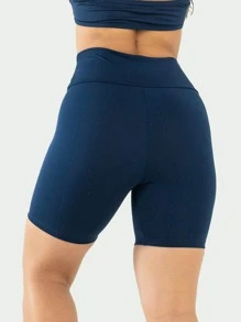 Kit 3 Short Fitness Legging Gym Women - Biru - View 9