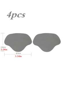 4-10pcs Shoe Lining Adhesive Pads, Self-Adhesive Shoe Heel Protector Patch For Sports Shoes, High Heels, All Types Of Shoes, Washable And Non-Damaging