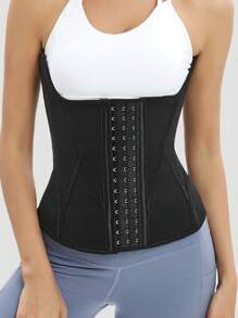 Waist Cincher For Body Shaping And Waist Training Belt - Black - View 1