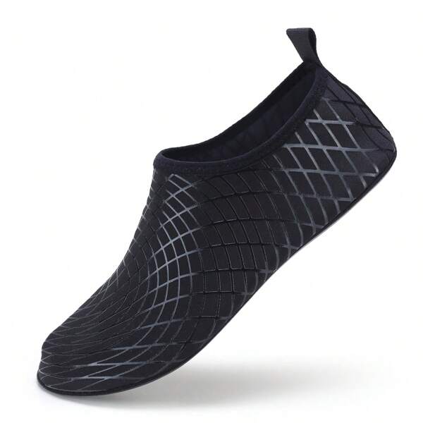 Sapatos aquáticos masculinos e femininos para praia, ioga, natação, mergulho, mergulho com snorkel, com proteção antiderrapante nos dedos e sola espessada