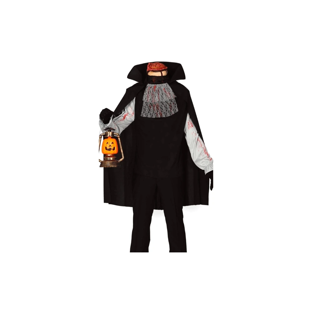 Fiesta Guirca Adult Beheaded Headless Vampire Costume - L - Black - View 1