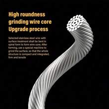 4 Packs Premium Bicycle Shift Cable Set - Universal 2m/78.7in Stainless Steel Wire With Housing And Smooth Shifting Performance - Compatible With Shimano SRAM Systems For Mountain And Road Bikes - Silver - View 5