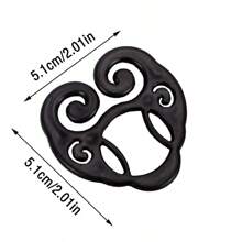 1/2/6pcs Multifunctional Women Shirt Clips, Sporty Plastic Shirt Tail Clips For T-Shirts And Dresses, Fashion Accessory - Multicolor - View 11