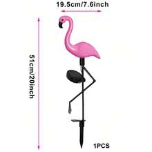 1/3 Stücke Solar Flamingo Leuchte, wasserdichte Solar-Gartenbeleuchtung für Außenbereich, rosa Flamingo Gartendekoration, Geburtstagsgeschenk, Weihnachtsgeschenk, Geschenk für das neue Zuhause, für Hof, Rasen, Gehweg, Pfad