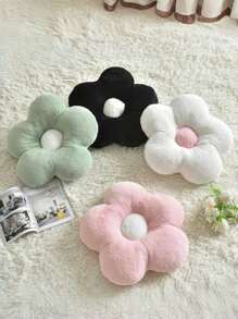 花朵抱枕，柔软花朵造型抱枕，适合沙发椅床、成人卧室客厅春季花卉地板抱枕，适合送给家人和朋友的礼物