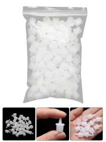 HMQ beauty Tappi sigillanti per bottiglie di colla per estensioni ciglia - Senza elettricità, riutilizzabili e a prova di perdite per contenitori di adesivo, facili da applicare, confezione multipla di tappi di ricambio per salone di bellezza