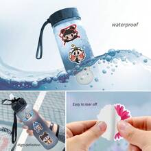 50 件 Nezha 贴纸乙烯基美学贴纸、贴花、剪贴簿、日记、保险杠、滑板、水瓶、卡通、安全帽、汽车贴纸 - 彩色 - 查看 6