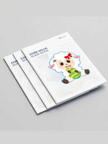 Anime Bunny Sticker Set Large Sticker Notebook Holiday Party Party Supplies Party Decorations Festive Birthday Accessories Party Small Gift Party Supplies Set