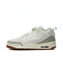 Nike Zapatillas de baloncesto Jordan Spizike Low (GS), tallas juveniles de niños - Blanco - Ver 1