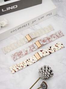 22mm 20mm Resin Band Watch Bands Strap Compatible With/Huawei/ Galaxy Watch 46mm,Galaxy Watch 3 45mm,Gear S3 Frontier/Classic,Garmin Vivoactive 4/Forerunner 945, Galaxy Watch 5 40mm 44mm/Pro 45mm/Galaxy Watch 4 40mm 44mm/Classic 46mm 42mm(2021)/Galaxy Watch 3 41mm - 20mm - View 2