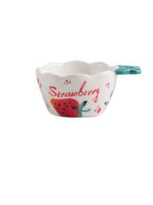 1 PIEZA Cuenco ligero y personalizado para hornear, postre o salsa, ideal para uso en el hogar, restaurantes y también como vajilla infantil. Cuenco multiusos de cerámica, ideal para salsas, especias y postres.