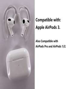 4-6Pcs Anti-Slip Set For Silicone Adjustable Ear Hook Ergonomic Design Wings Wingtip Ear Hooks Tips Strap Sport Earbuds Accessories - Multicolor - View 8