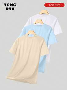 Women's Summer Sports Outdoor Breathable And Sweat-Wicking T-Shirt Multi-Pack - Blue - View 2