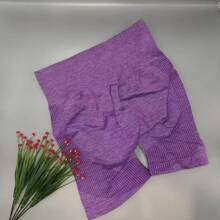 Sport Studio Sports Shorts With Wide Elastic Waistband - 紫羅蘭色 - 查看 1