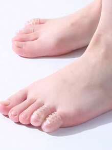 1/5/10 Pairs Breathable Anti-Friction Silicone Toe Protectors With Elasticity, Suitable For People With Injury-Prone Toes