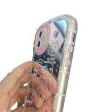 Funda protectora de chifón simple con degradado compatible con iPhone 16 Pro Max/15 Plus, funda de teléfono con estilo anti caídas compatible con iPhone 14, 13, 11