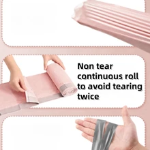 16/32/48 piezas Bolsas de basura con doble capa reforzada, con cordón para uso doméstico, bolsas de plástico para cocina extra gruesas, bolsas de basura para dormitorios de estudiantes