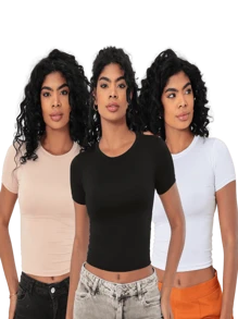 1 Preto e 1 Nude 1 Branco
