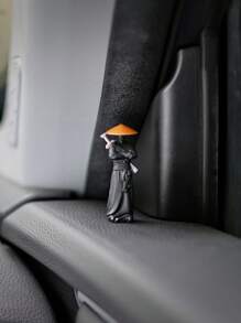 2pcs "Martial Arts Swordsman" Interior Car Decor, Screen Display Accessory For Car Center Console - Multicolor - View 3