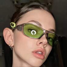 Gafas para fiestas de música Y2K, gafas de rock, gafas para ciclismo, gafas a juego de moda, gafas para uso diario, gafas de conducir, gafas de ciclismo