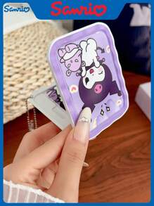 Sanrio A Sanrio Small Mirror Makeup Mirror Portable Portable Highly Attractive Level Students Hand Folding Makeup Mirror Female Comb Mirror