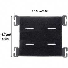 Parches con gancho de sujeción y panel, accesorios de visualización de parches tácticos para DIY de insignias, mochilas, sistema de chaleco táctico, adaptador de panel, gancho y panel