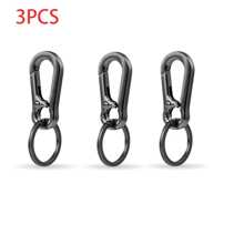 Key Ring Keychain Keyrings Key Chain Holder Clip Key Organizer Key Chain Ring For Men And Women, 10 Pack, Silver - Multicolor - View 10