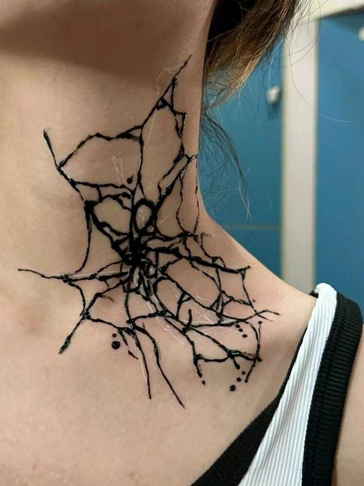 Juice Tattoo Ink, Colorful Fruit-Juice Based Body Paint Compatible With Tattoo Stencils, Suitable For Men & Women, Semi-Permanent & Waterproof Temporary Tattoo Ink - Multicolor - View 9