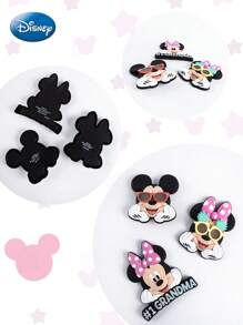 Disney Disney Officially Licensed Mickey Mickey Couple Models Refrigerator Magnets Cute Refrigerator Stickers DIY Decorations Whiteboard Display Magnetic Suction Buckle Unbeatable Choice Birthday Gift Party Favors Gift Supplies