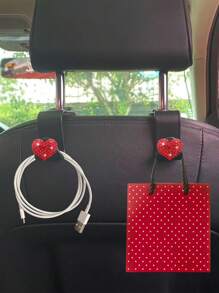 2pcs Car Interior Hook Car Seat Back Hook Multi-Functional Storage Hook Inside The Car - one-size - View 8