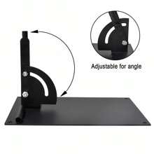 Golf Alignment Stick's Plate Training Swing Practice Aid Stick Holder - Black - View 2