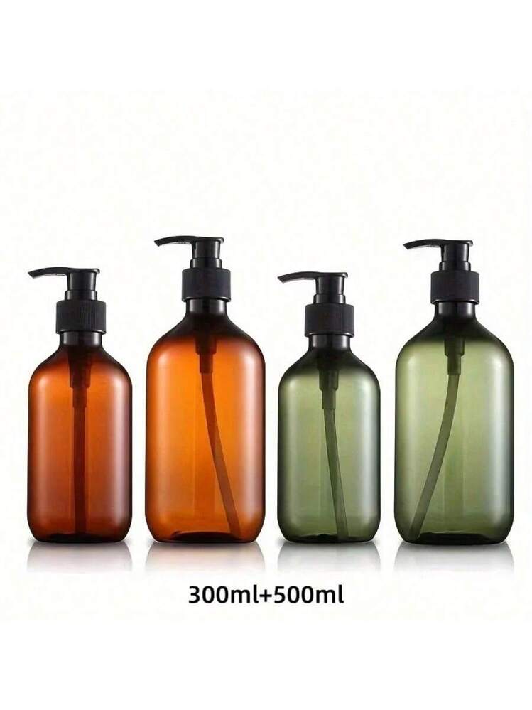 Confezione da 3 dispenser per shampoo e balsamo, 500 ml