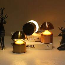 Lampada da tavolo a LED senza fili con design moderno a macaron, lampada da comodino dimmerabile a 3 colori, luce notturna ricaricabile per camera da letto, soggiorno, decorazione per la casa e regali - Multicolore - Visualizzare 11