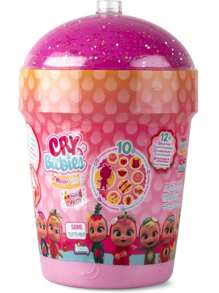 Tutti Frutti Lágrimas Mágicas De Gelantina Al Azar Con Aroma a Frutas, Hay más de 12 personajes de frutas para coleccionar, descubre cual te toco a ti!!!. Los personajes huelen como su propia fruta y lloran gelatinas. Hay hasta 6 colores diferentes de gelatinas. Utiliza el biberón incluido para alimentar agua (4 biberones llenos) a tu muñeca, espera al menos 2 minutos para activar las lágrimas de gelatina. Por último, aprieta su vientre y mira cómo lloran mágicamente las lágrimas de gelatina tus ojos. - Rosa - Ver 4