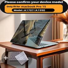 Customizable DIY Series Laptop Protective Shell Compatible With MacBook Air 13/14/15/16 Inch, Includes Keyboard Cover, Suitable For Air 13.6, A1370, A1534, A1502, A1707, A2337, A1932, A2179, And Pro 13.3, A2338, A1706, A1708 - DIY - View 12