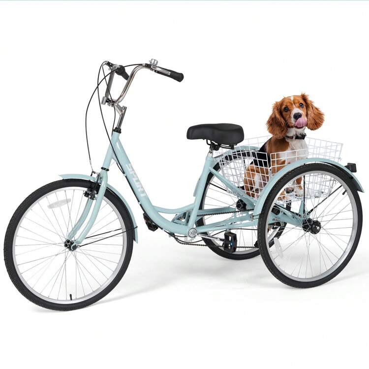 26-inch 3 wheel bicycle Knus Virbus 26“ Single-Speed Tricycle For Adults Get Now! Adult Tricycles Bike, 26 Inch
